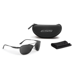 InVINCEible Aviator Black w/ Smoke Gray | ESS EyePro