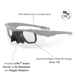 【新品✨プロ仕様✨】ESS CROSSBOW ブラック　黒　アイセーフティ Crossbow One Black w/Smoke Gray | ESS EyePro