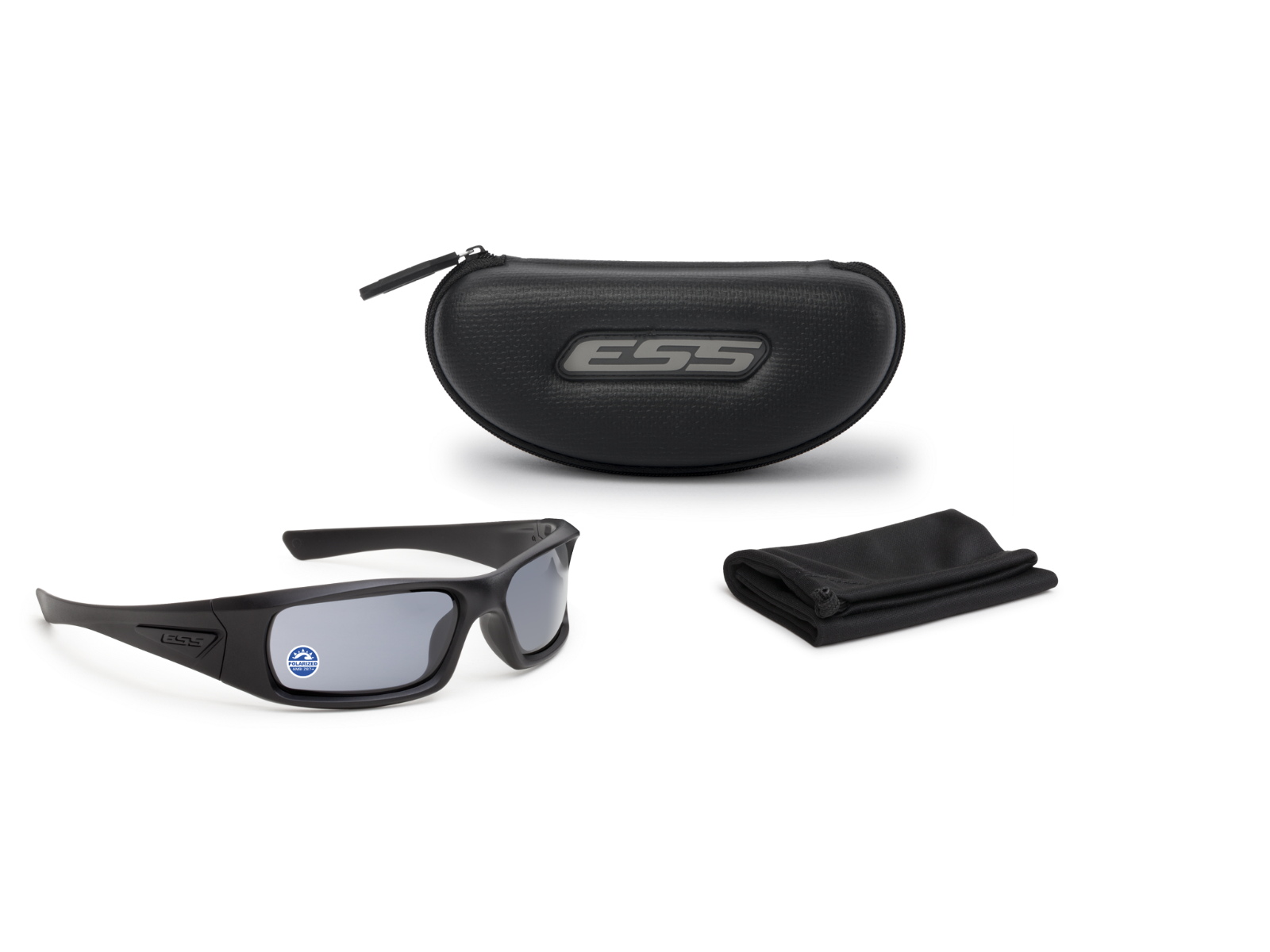 5B Black w/Polarized Mirrored Gray - in the box image