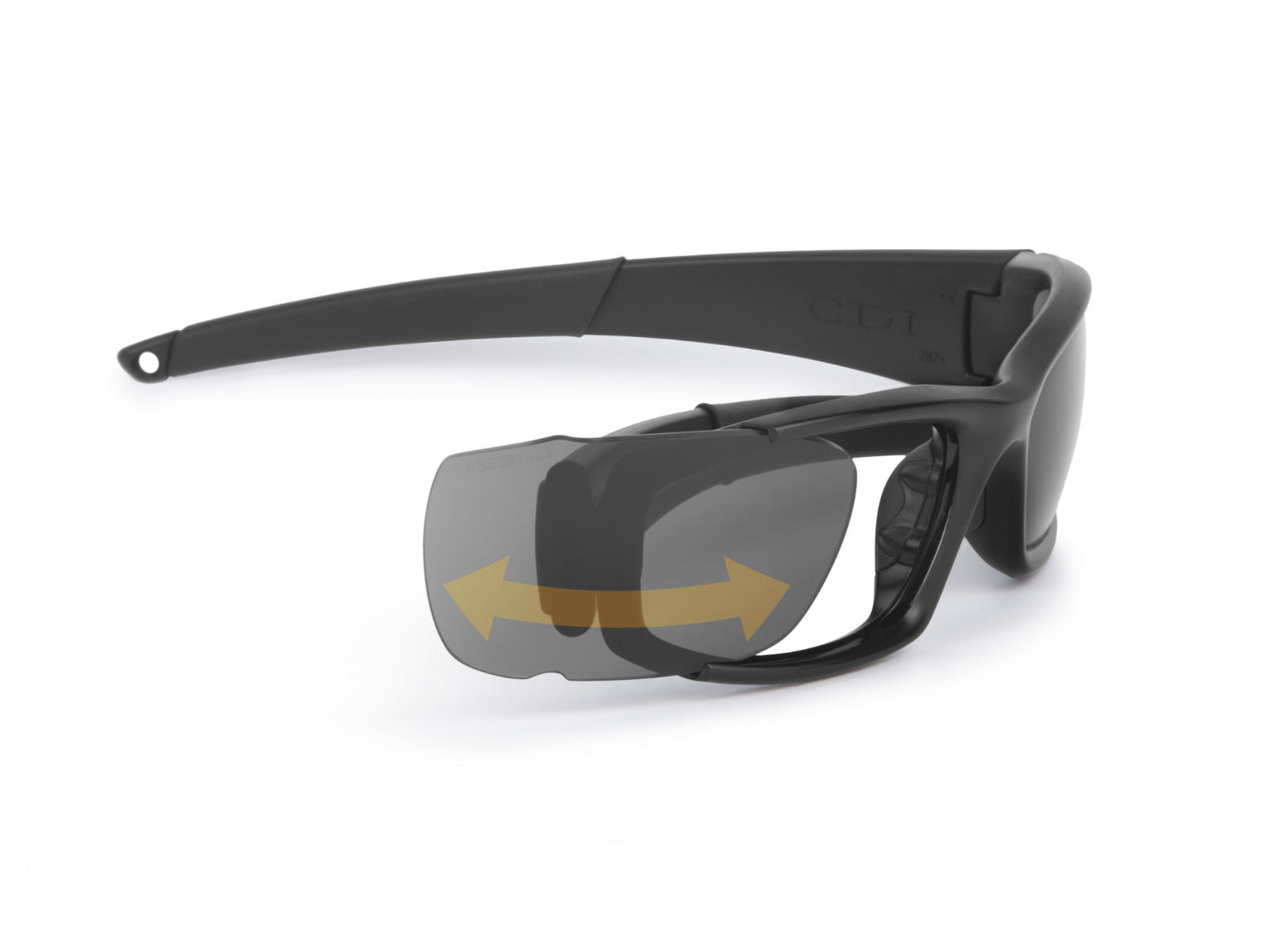 CDI Black w/ Polarized Mirrored Gray