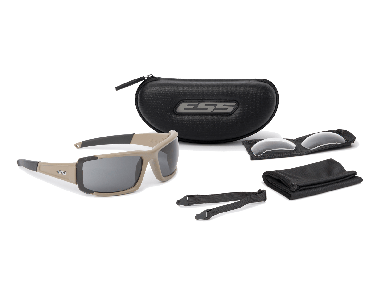 CDI Max Terrain Tan Clear & Smoke Gray - in the box image