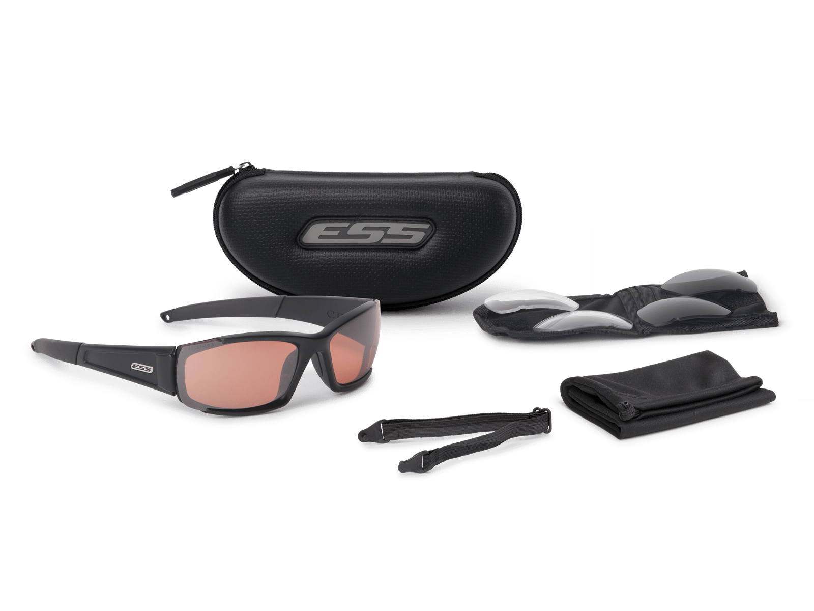 CDI Black w/Clear, Smoke Gray, Mirrored Copper - in the box image