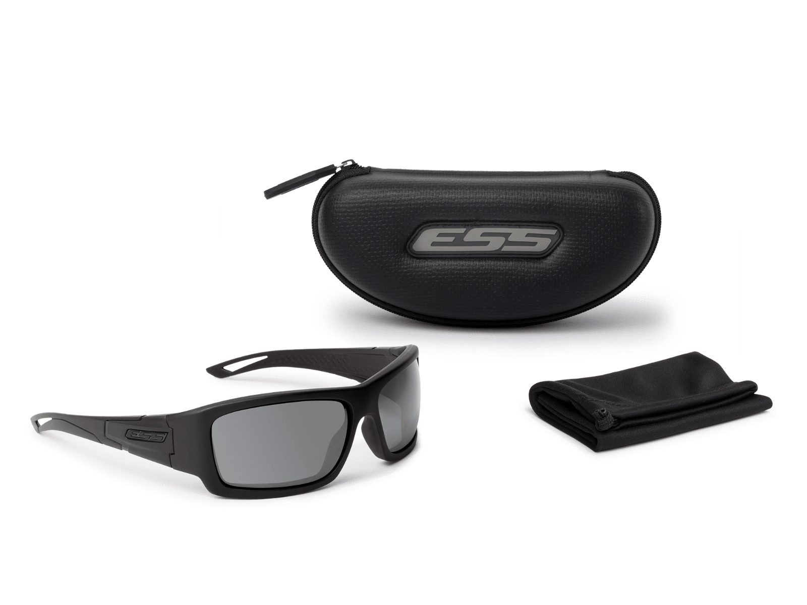 Credence Black Subdued Logo w/Smoke Gray - in the box image