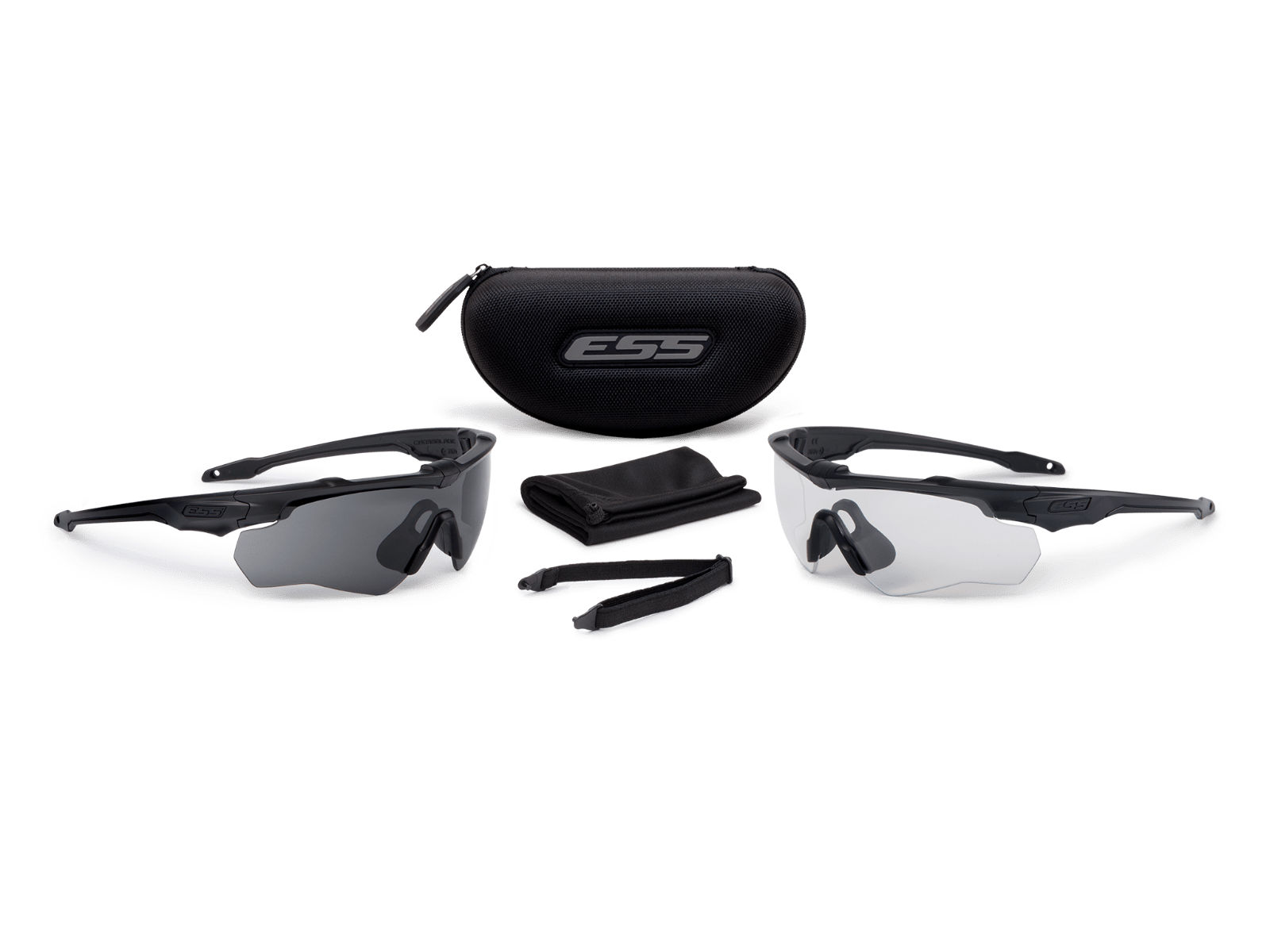 Crossblade 2X Black w/Clear & w/Smoke Gray - in the box image