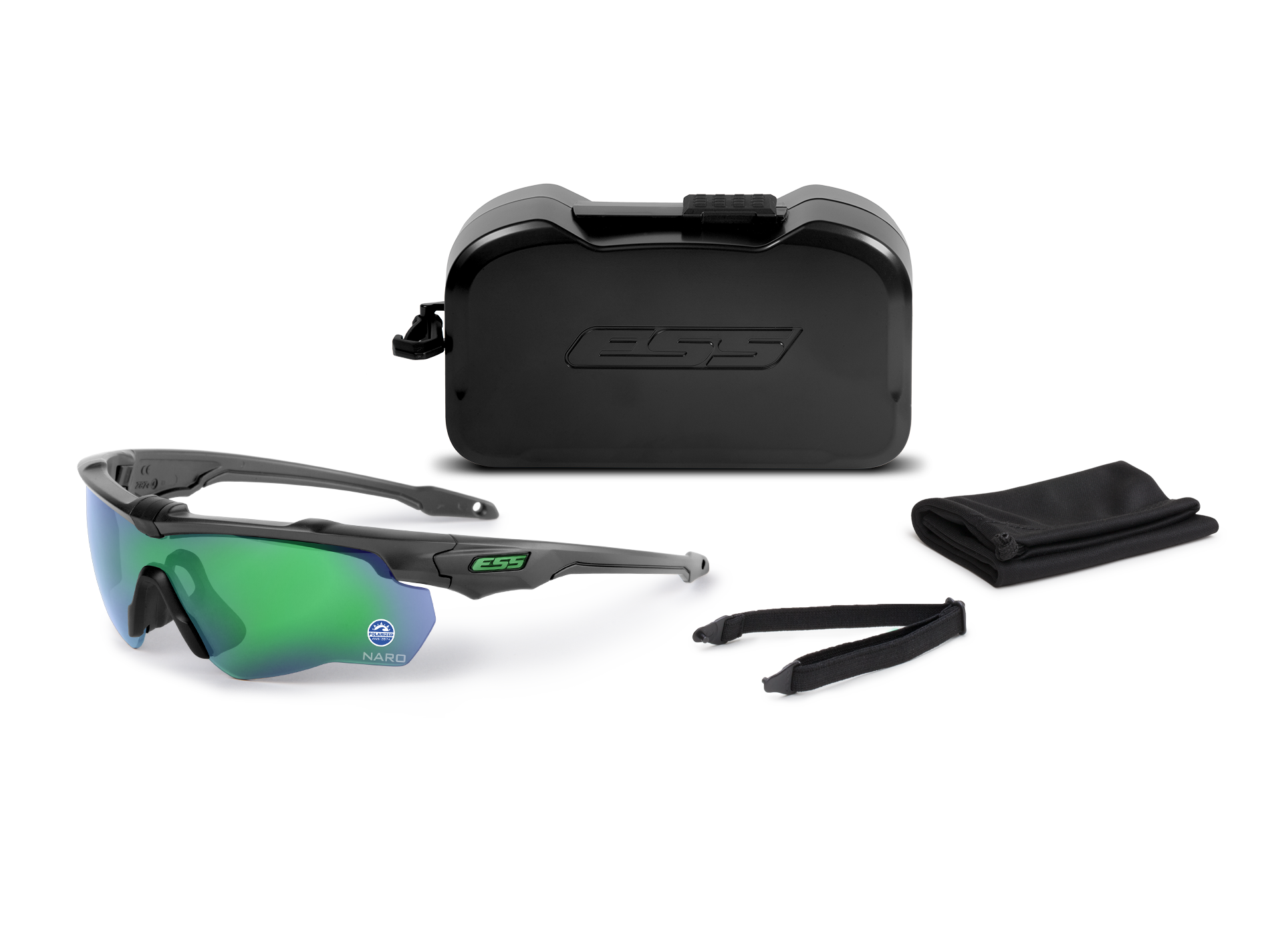 Crossblade NARO Polarized Mirrored Green - in the box image
