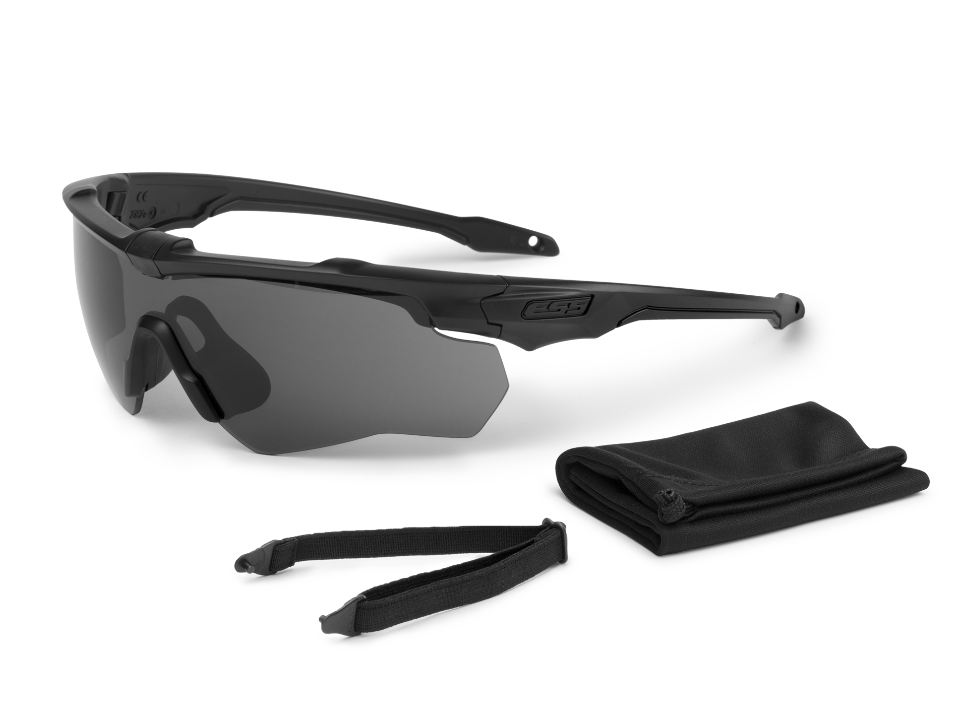 Crossblade One Black w/Smoke Gray | ESS EyePro