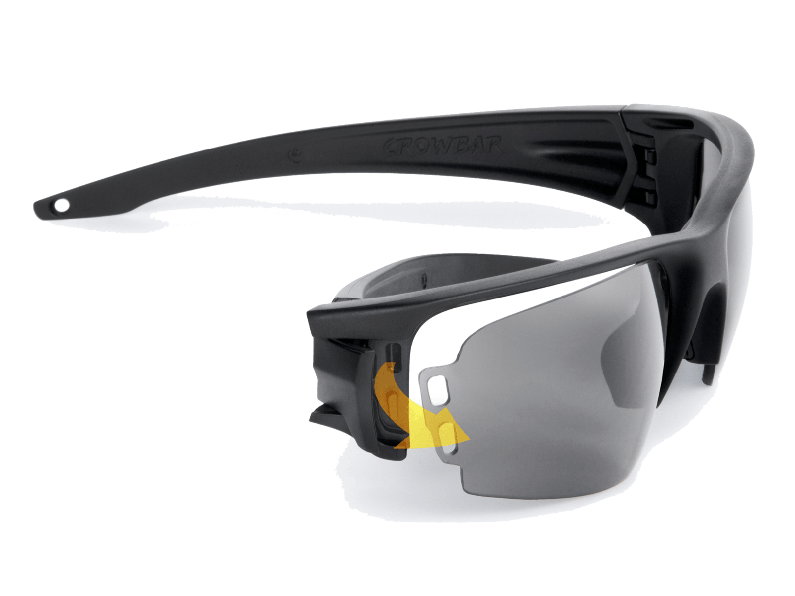 Crowbar Black w/Clear & Smoke Gray