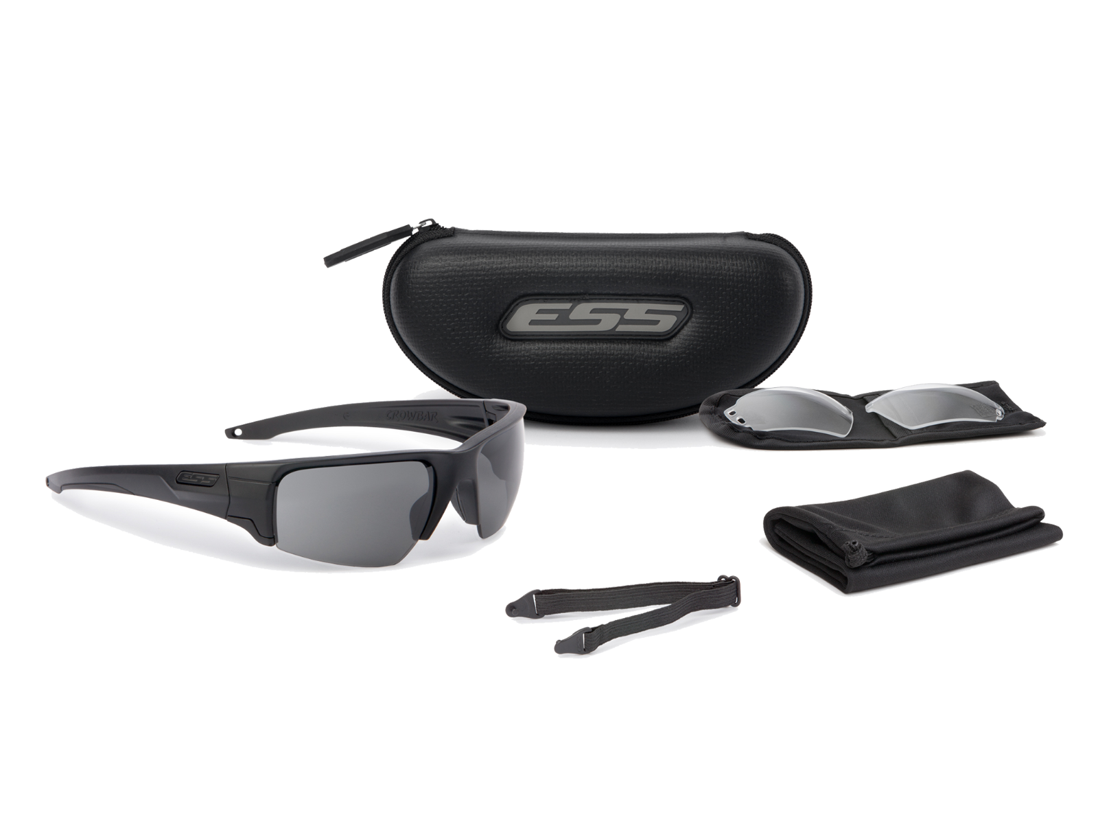 Crowbar Black w/Clear & Smoke Gray - in the box image