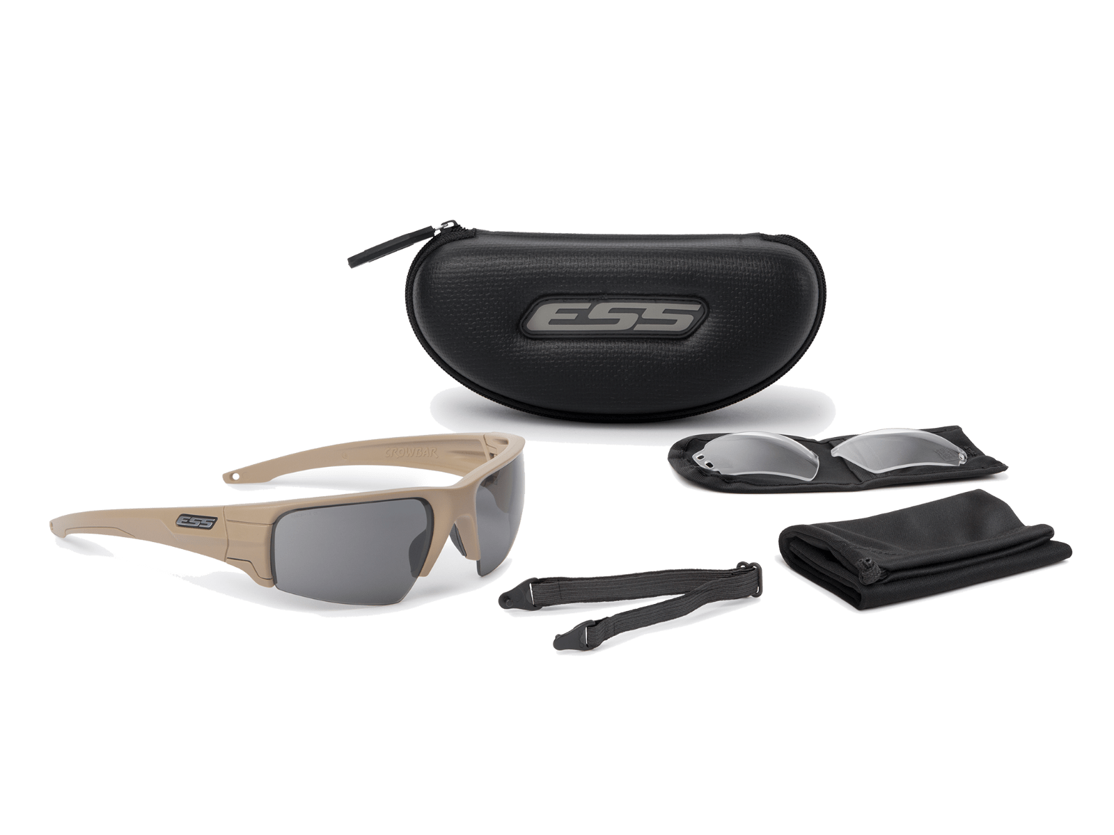 Crowbar Terrain Tan w/Clear & Smoke Gray - in the box image