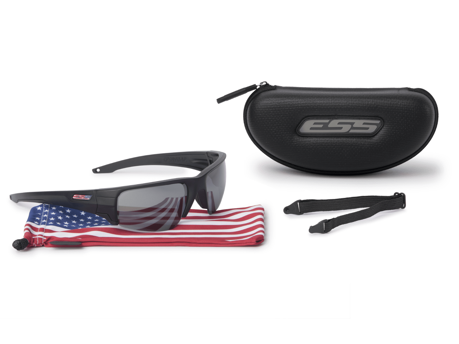 Crowbar US Flag w/Polarized Mirrored Gray - in the box image