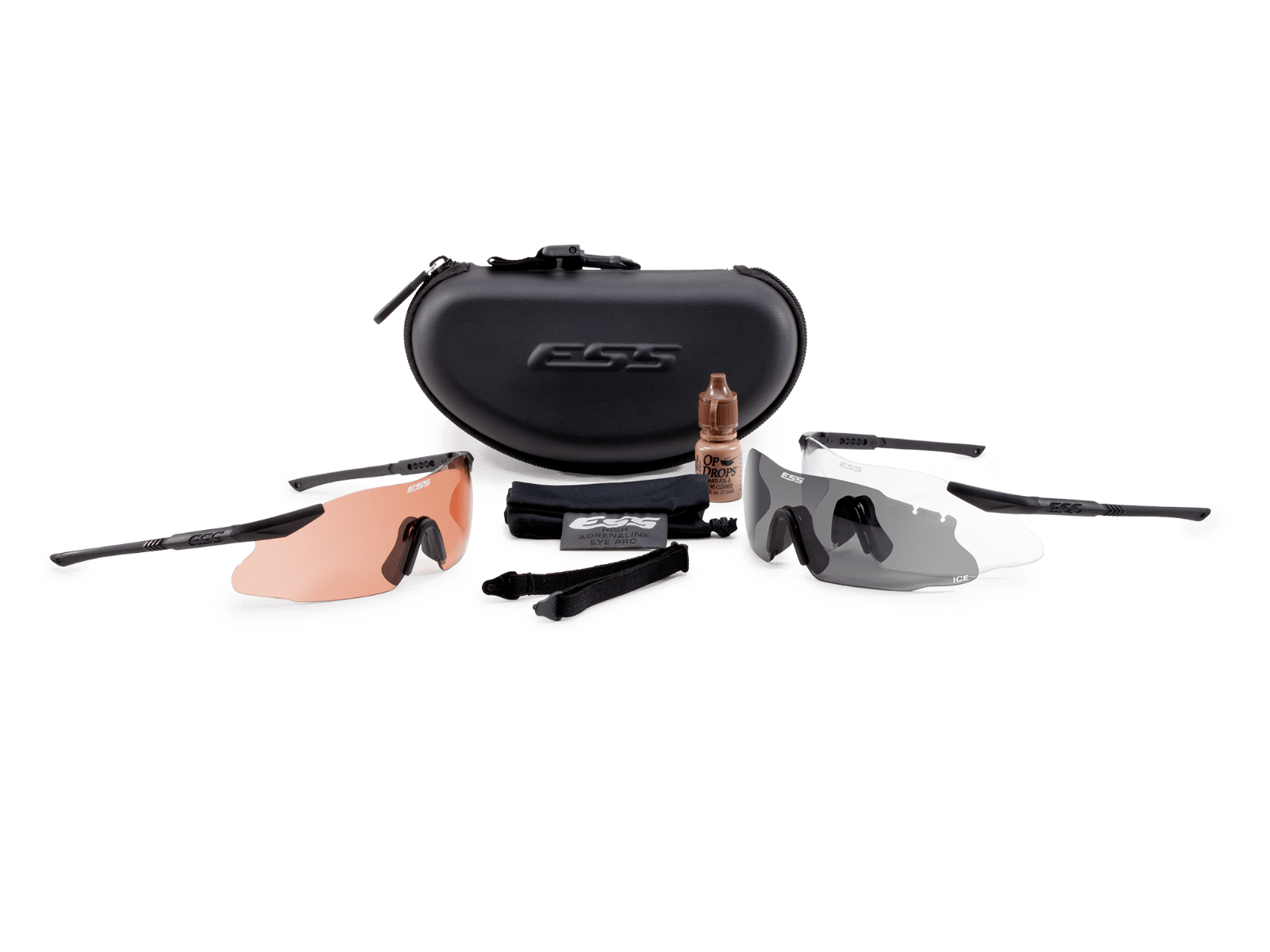 ICE 2x Black w/Hi-Def Copper, Smoke Gray & w/Clear - in the box image