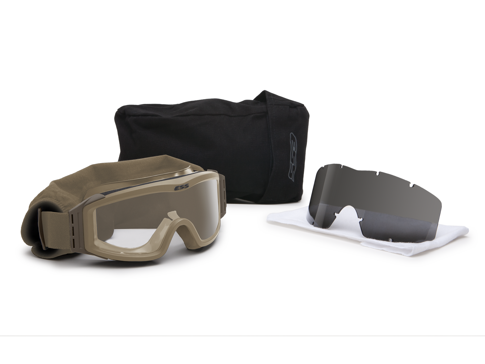 Profile NVG Terrain Tan w/Clear & Smoke Gray UPLC - in the box image