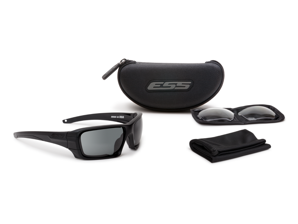 Rollbar Black w/Clear & Smoke Gray Subdued Logo - in the box image