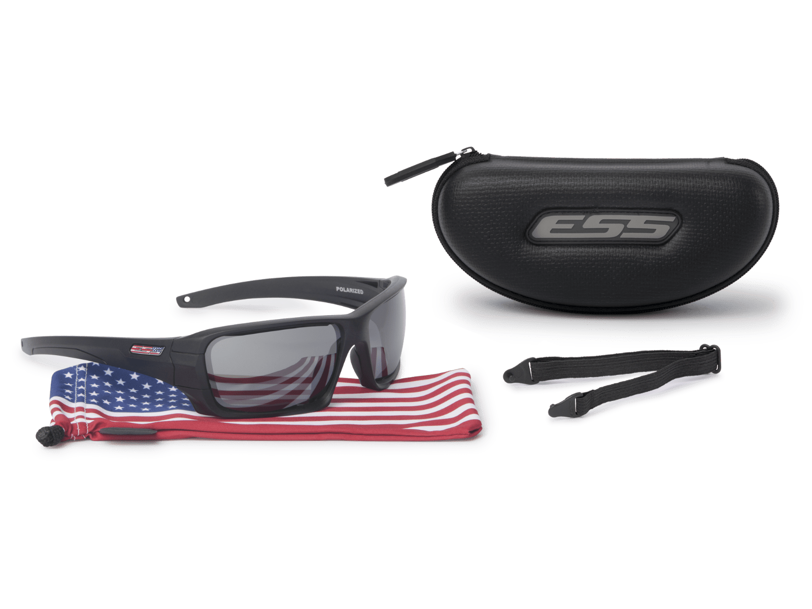 Rollbar US Flag w/Polarized Mirrored Gray - in the box image