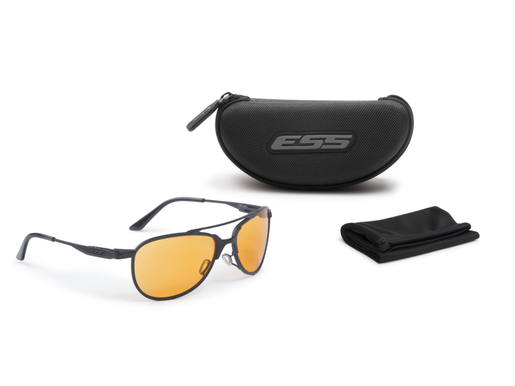 InVINCEible Aviator Black w/ Orange Rust | ESS EyePro