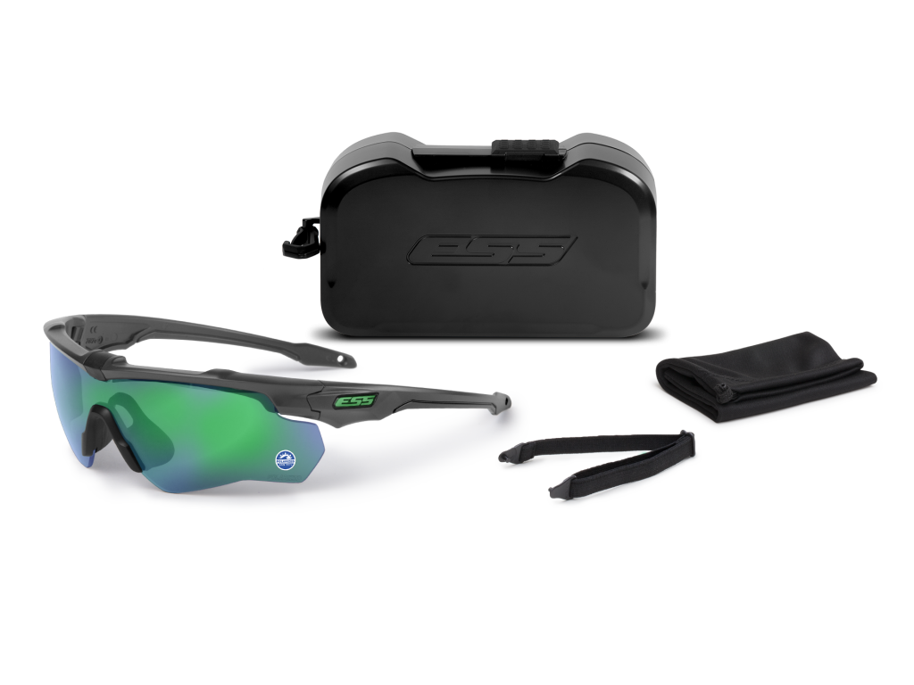 Crossblade STD Polarized Mirrored Green | ESS EyePro