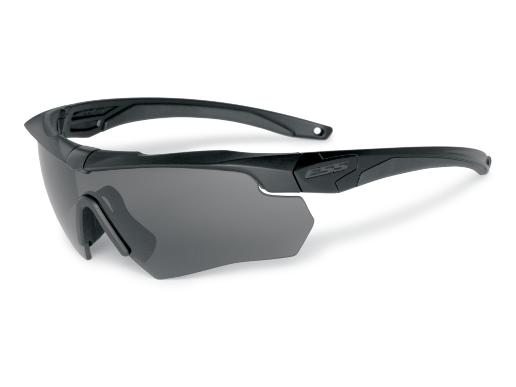 新品◎ESS CROSSBOW クリア&スモーク 2レンズ クロスボウ 03 Crossbow Matte Black x2 w/Clear & w/Smoke Gray | ESS EyePro