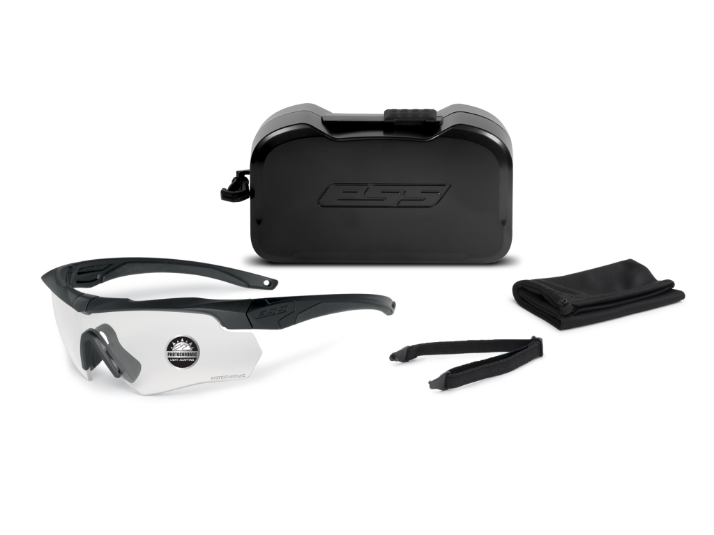 Crossbow Matte Black w/Photochromic Gray | ESS EyePro