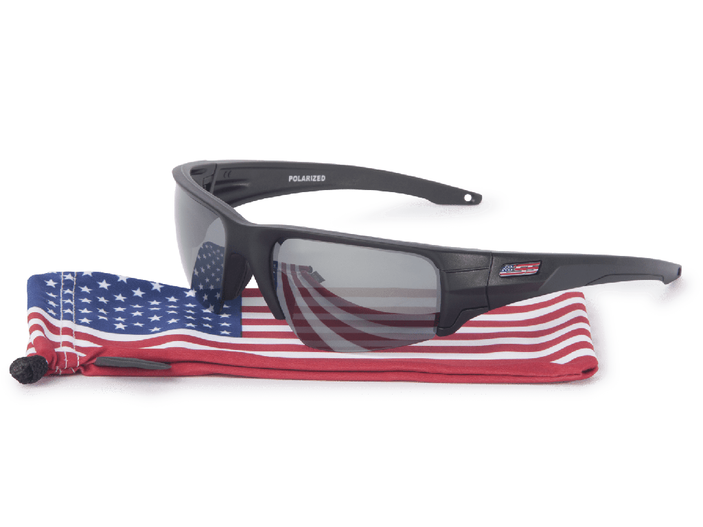 Crowbar US Flag w/Polarized Mirrored Blue | ESS EyePro