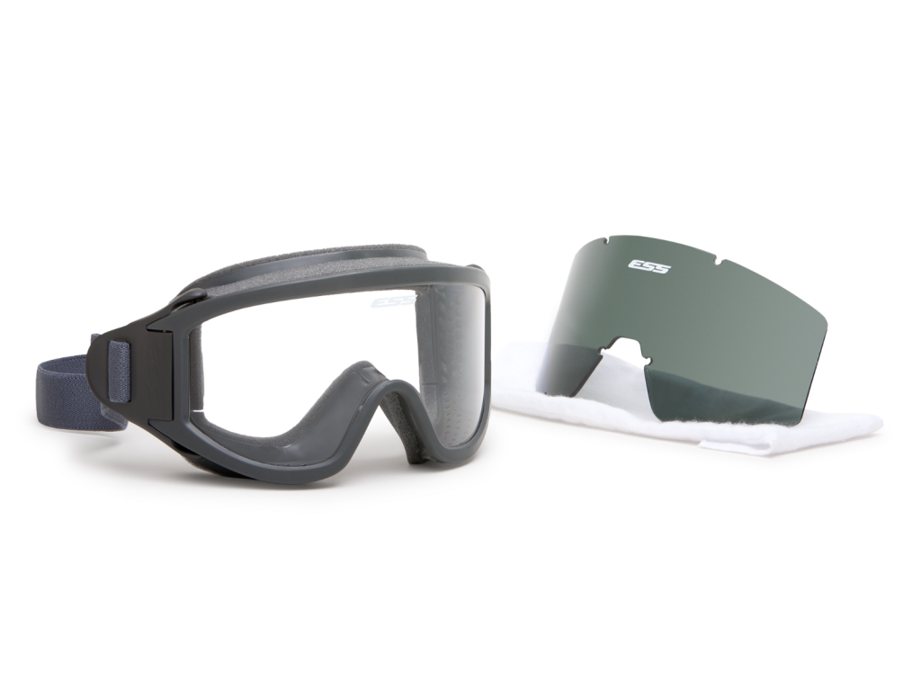 Flight Deck Black w/Clear & Smoke Gray | ESS EyePro