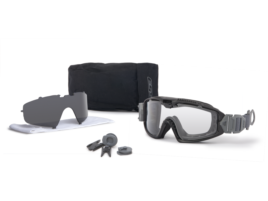 Influx PIVOT Black w/Clear & Smoke Gray | ESS EyePro