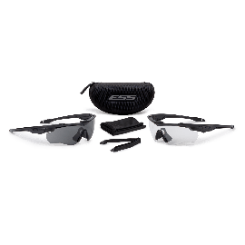 Crossblade NARO 2X Black w/Clear & w/Smoke Gray | ESS EyePro