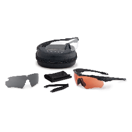 Crossblade 2X Black w/Clear, Smoke Gray & w/Hi-Def Copper | ESS EyePro