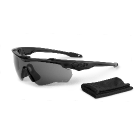 Crossblade One Black w/Smoke Gray | ESS EyePro