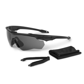 Crossblade One Black w/Smoke Gray | ESS EyePro
