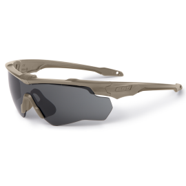 Crossblade 2X Terrain Tan w/Clear & Smoke Gray | ESS EyePro Crossblade 2X Terrain Tan w/Clear & Smoke Gray | ESS EyePro