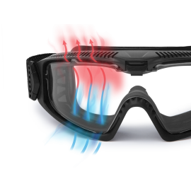 Influx AVS Black w/Clear & Smoke Gray | ESS EyePro