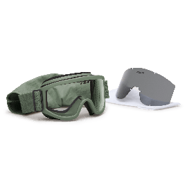 Land Ops Foliage Green w/Clear & Smoke Gray | ESS EyePro