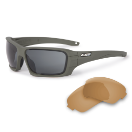 Rollbar Stealth Olive w/HI-Def Bronze & Gray | ESS EyePro
