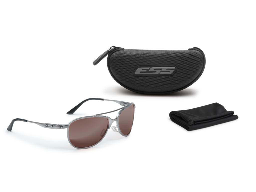 InVINCEible Aviator Gunmetal w/ Mirrored Whiskey | ESS EyePro