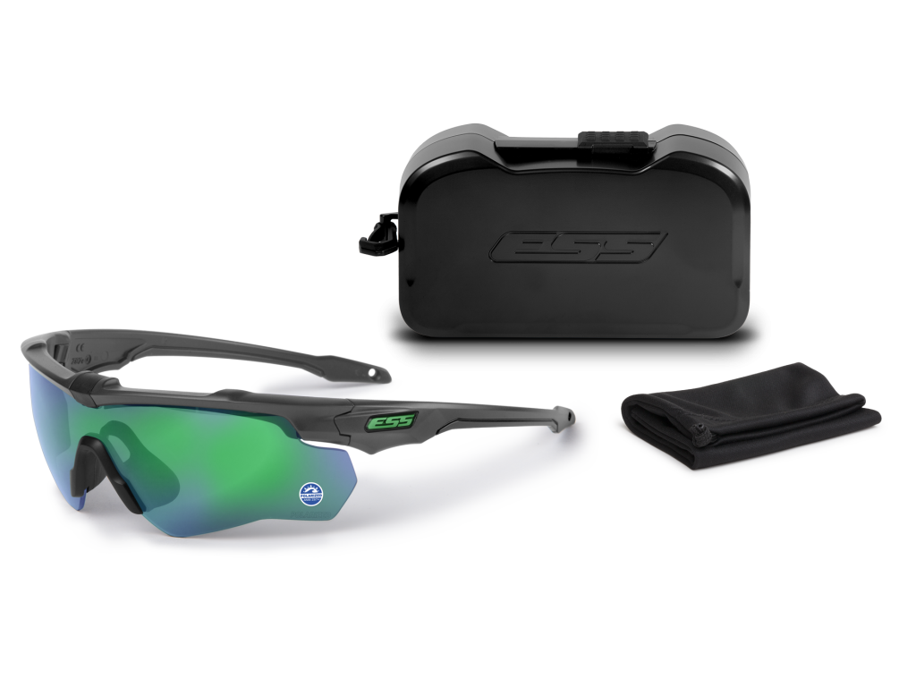 Crossblade STD Polarized Mirrored Green | ESS EyePro
