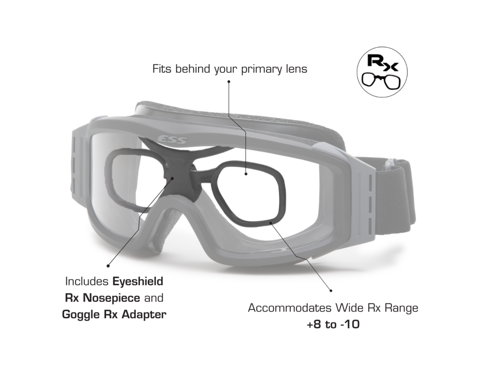 Profile NVG Response Black w/Clear | ESS EyePro