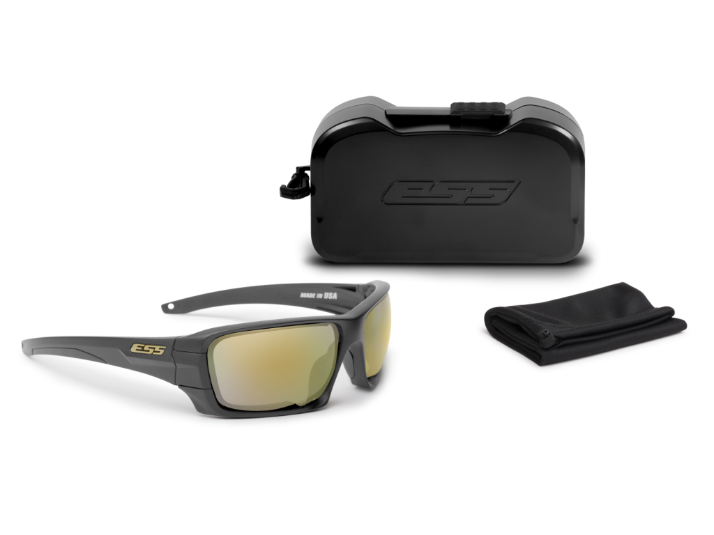 Rollbar Carbon Gray W/ Mirrored Brass | ESS EyePro