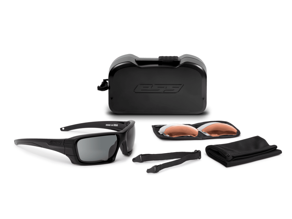 Rollbar NARO Black W/Clear, Smoke Gray, Mirrored Copper | ESS EyePro